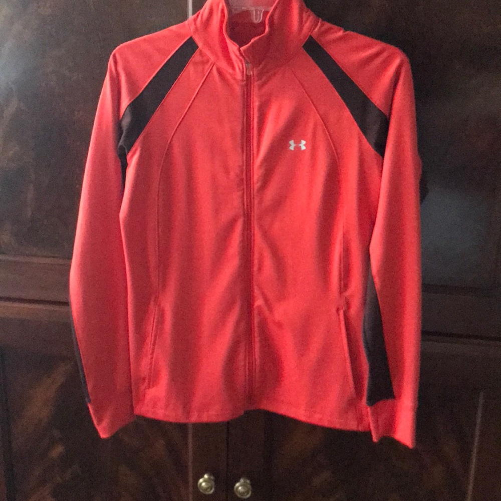 Under Armor zip up warmup jacket